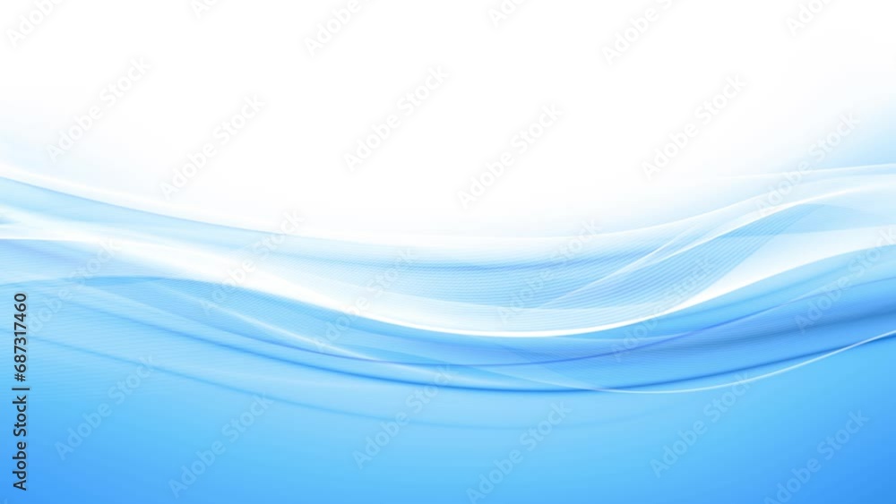 Abstract blue lines - loop Abstract blue lines - loop