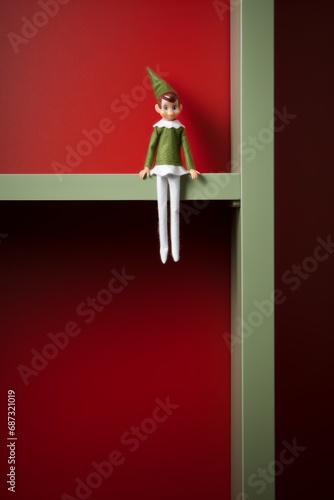 elf on the green shelf