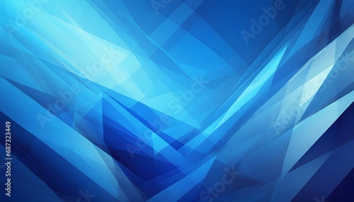 abstract polygonal blue background