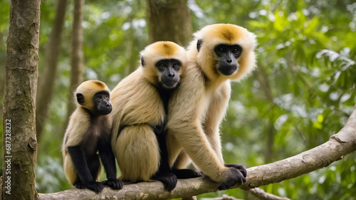 Discover the Endangered Hainan Gibbon China is Tropical Treasure,Mono Primate Images photo
