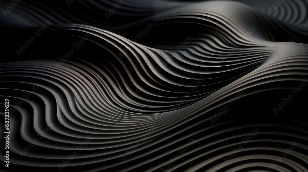 Black Abstract Background Wallpaper 