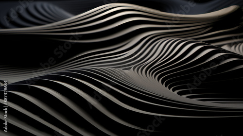 Black Abstract Background Wallpaper 