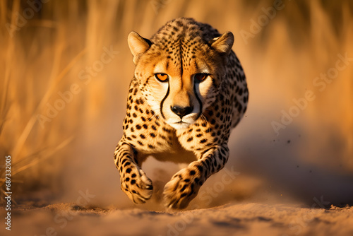 portrait of a cheetah © Alexis