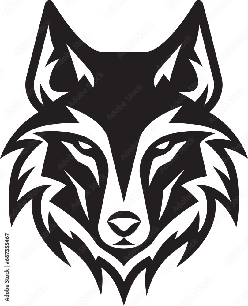 Darkened Melody Artistic Wolf SketchesInky Rhapsody Black Wolf Artistry