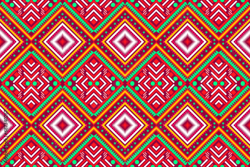 Ethnic tribal posters set. Ancient Aztec tribe wall arts. green yellow pink Mexican cards, vertical decorations with Navajo shapes, lines, traditional symbols, Maya elements. Flat vector illustration