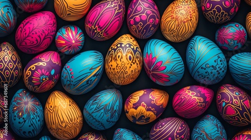 Easter Egg Art and Craft Banner