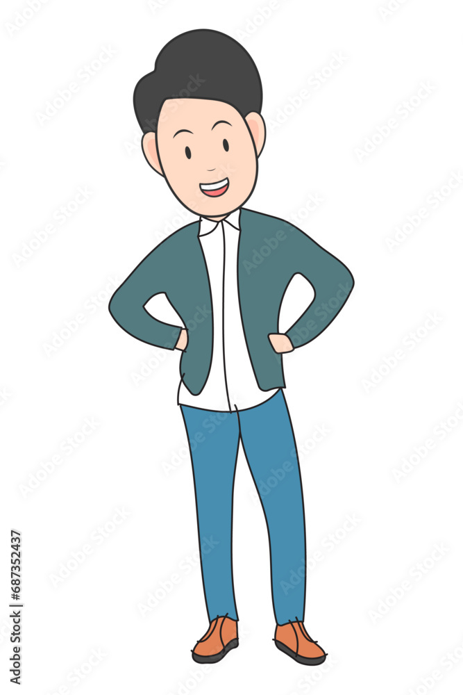 Doodle Business Cartoon Illustration Graphic
Doodle Business Cartoon Illustration Graphic