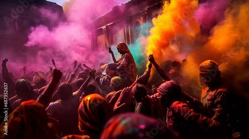 Joyous Celebrations of Holi in India