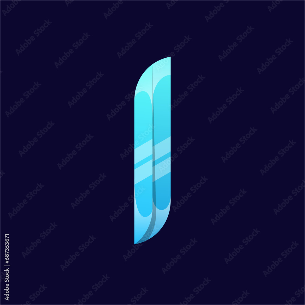 logo illustration Hijaiyah letters gradient colorfull logo illustration Hijaiyah letters gradient colorfull