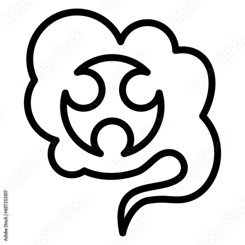 Airborne Chemicals Icon
