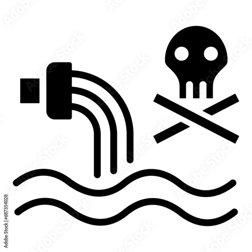 Water Pollutants Icon