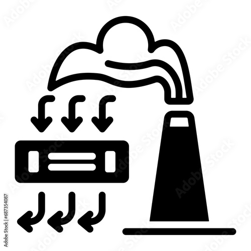 Particle Emission Control Icon