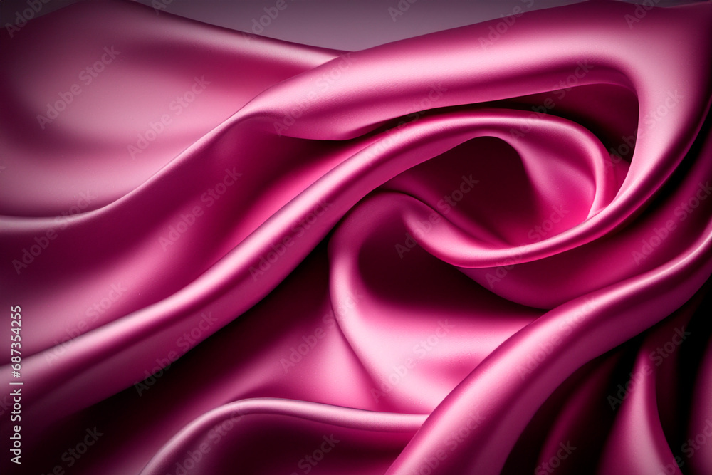 Obraz premium silk background. Generative AI. 
