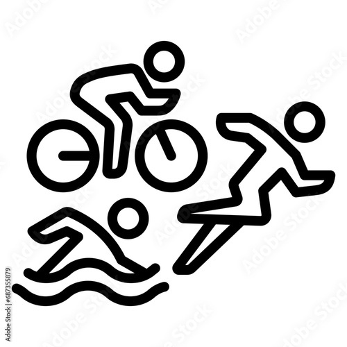 Triathlon Icon