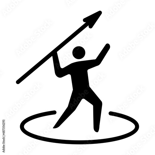 Javelin Throw Icon