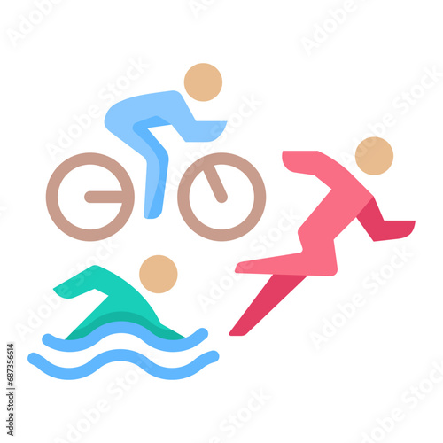 Triathlon Icon