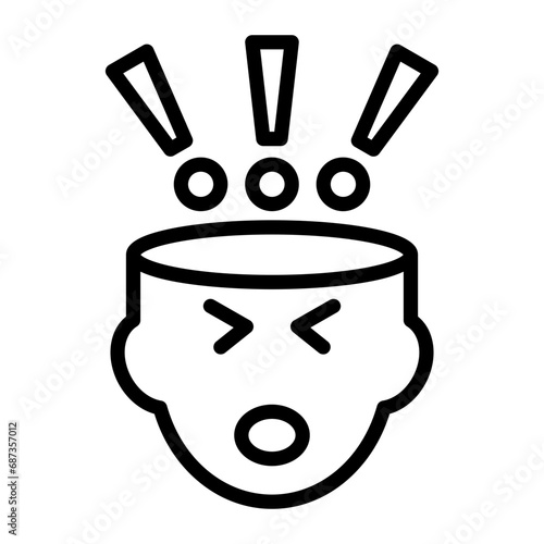 Obsessive-Compulsive Disorder (Ocd) Icon