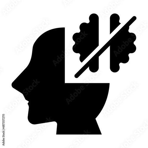 Mental Health Stigma Icon