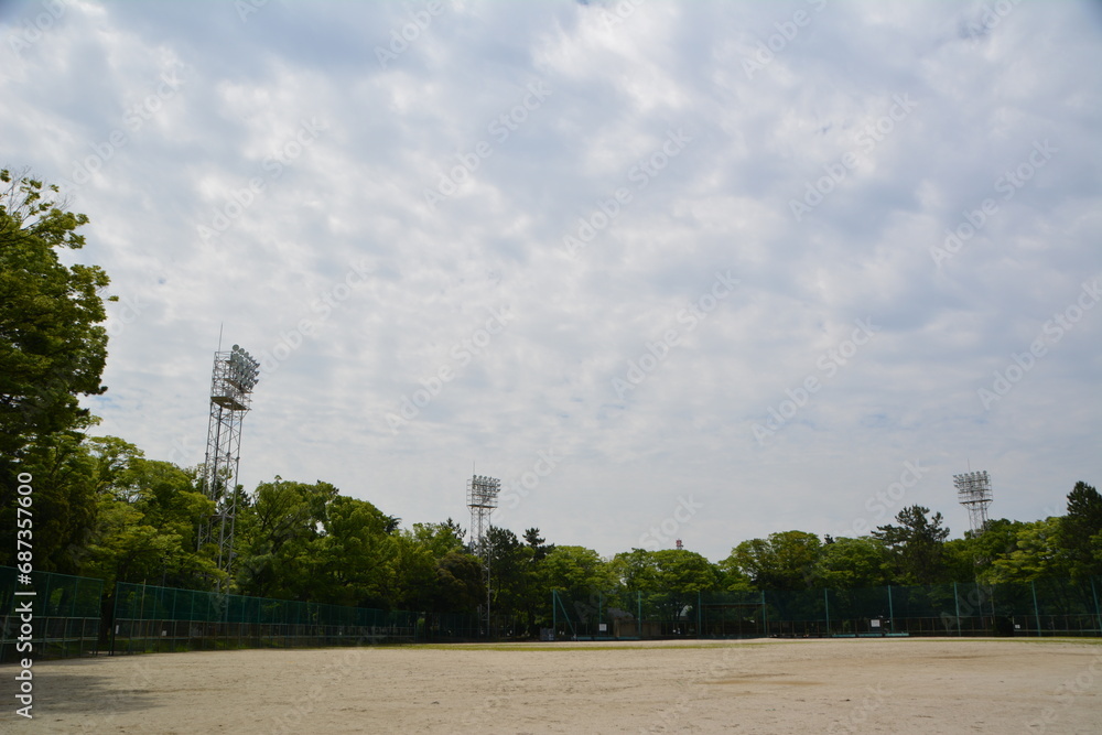 Obraz premium 野球のグラウンド