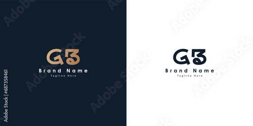 GB logo design in Chinese letters photo
