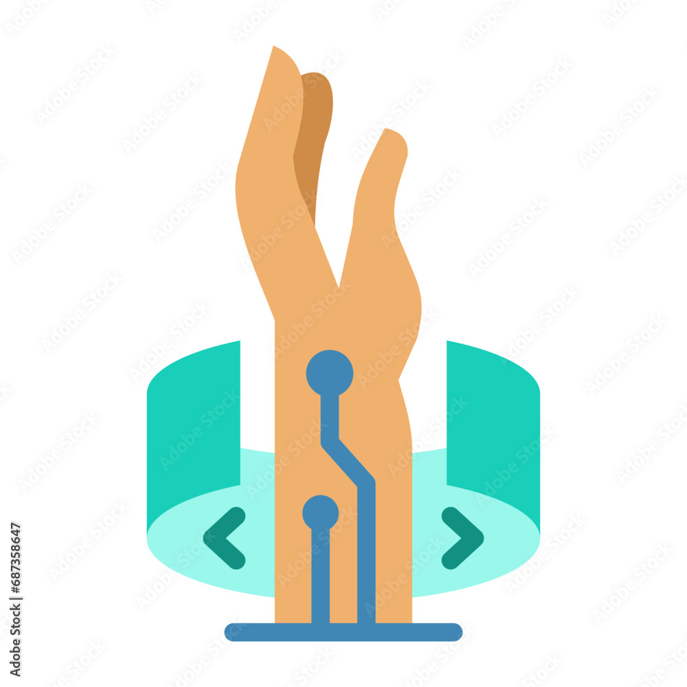 Obraz premium Wearable Tech Icon