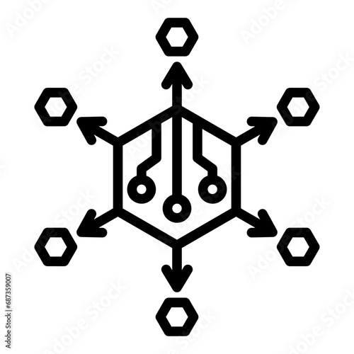 Decentralized Finance Icon