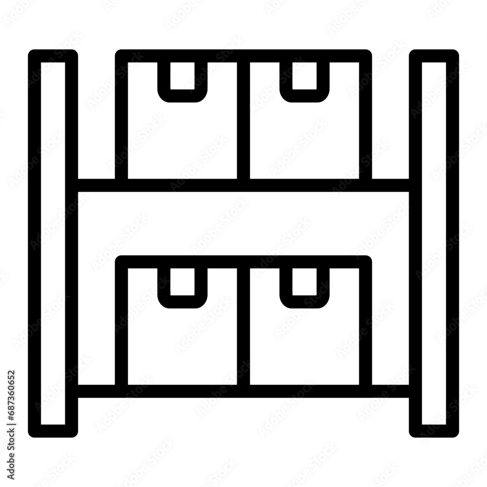 Fotografie Racking System Icon