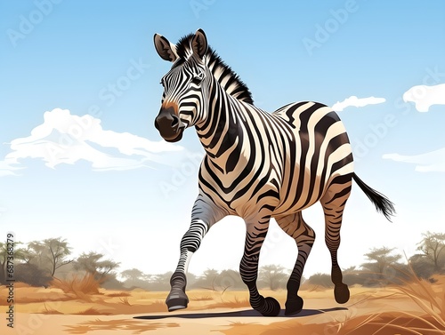 Zebra in the wild  Generative AI