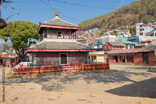 Rana Ujeshwori Bhagwati temple is located inside the Tansen Durbar square in Palpa, Nepal and was built by Ujir Singh Thapa as an offering to goddess Bhagwati.