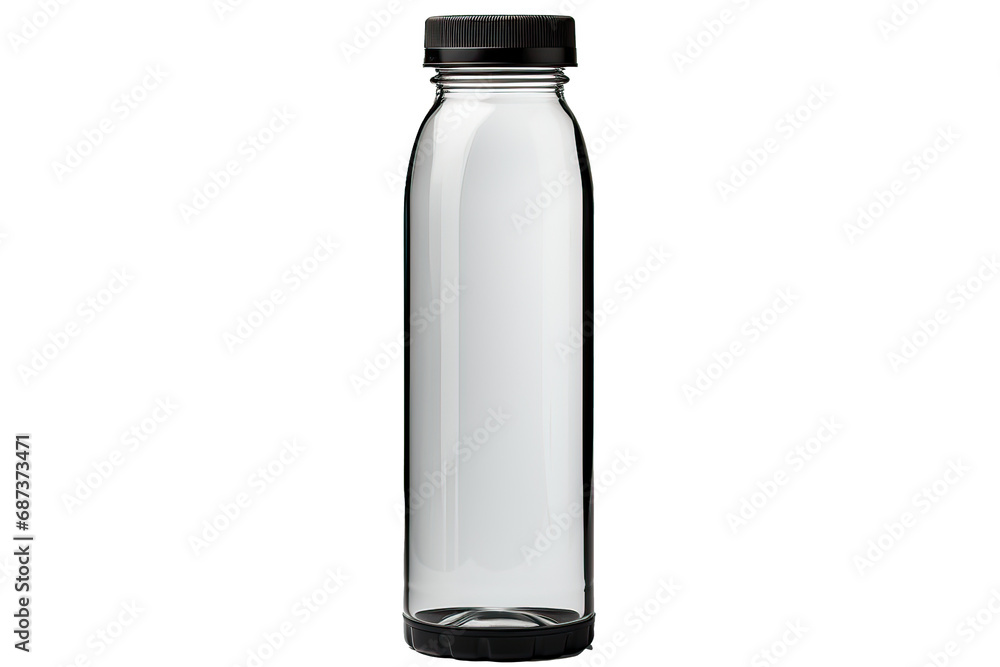 water bottle mock up isolated object on white background water bottle mock up isolated object on white background