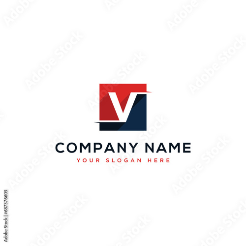 Letter Mark Monogram Logo designs inspirations with initials letter V inside