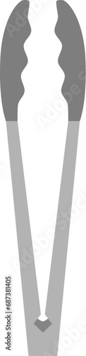 Tongs Vector Flat Illustration and Icon,etc