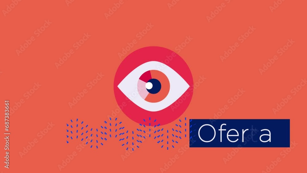 animación ofertas ojo naranjas horizontal animación ofertas ojo naranjas horizontal