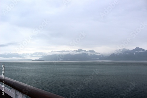 Glacier Bay on a cloudy morning © octobersun