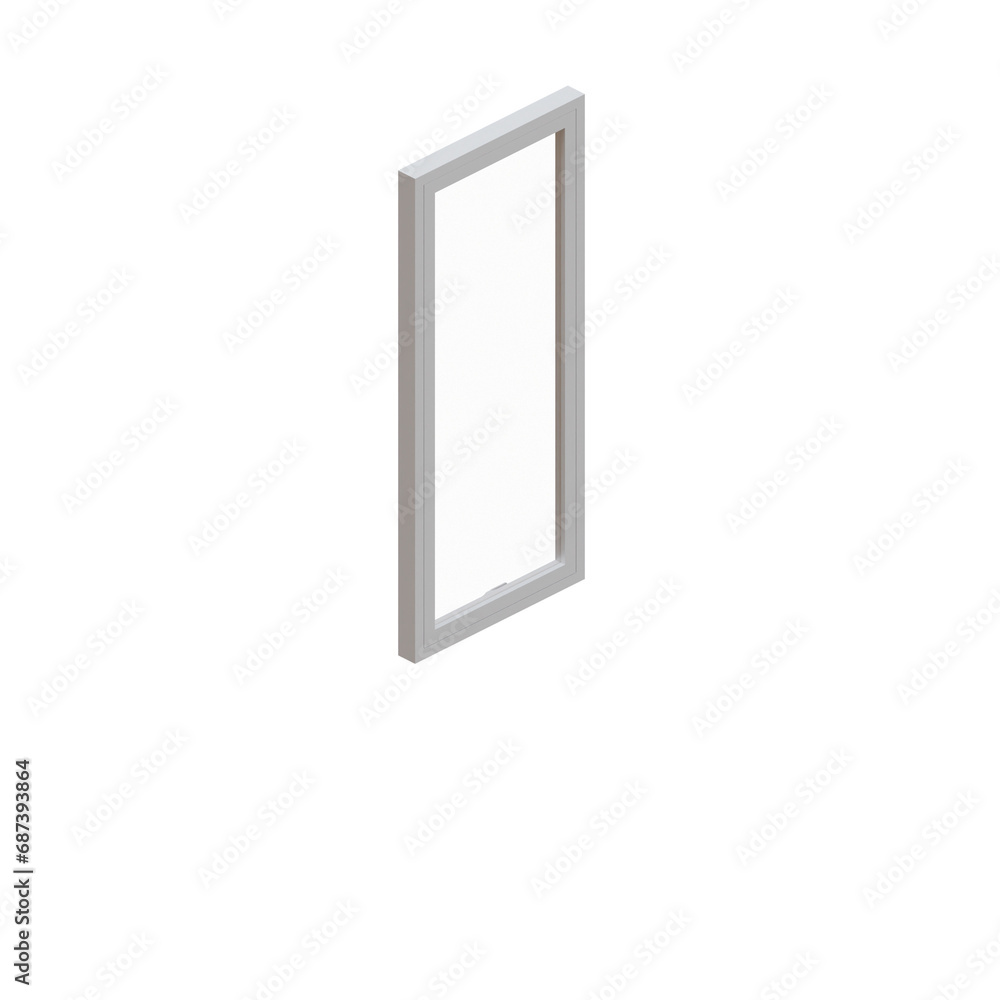 Window 3d Render Design Element Window 3d Render Design Element