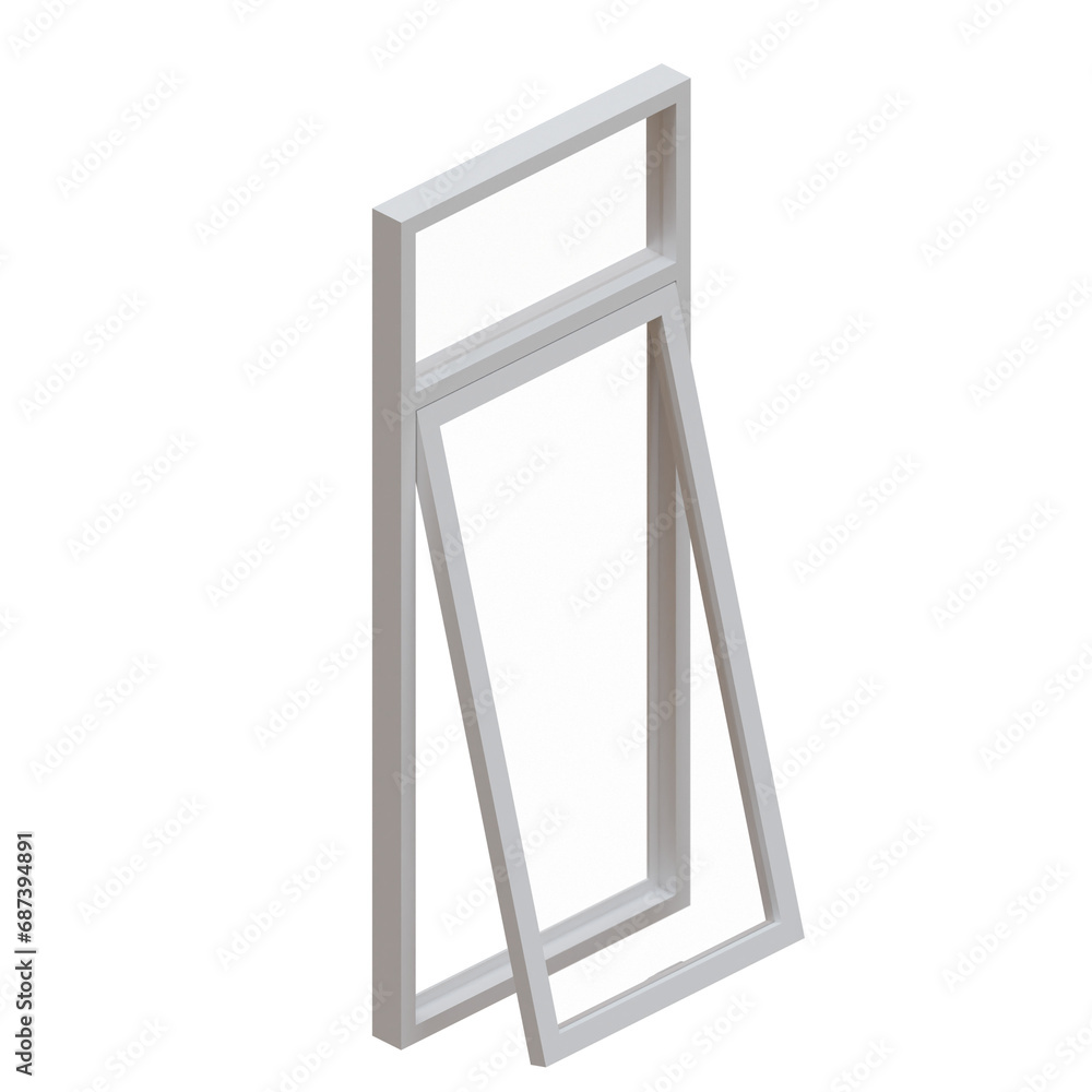 Window 3d Render Design Element Window 3d Render Design Element