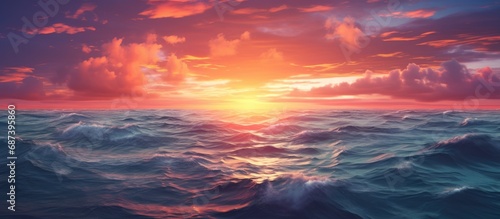 ocean sunset © 2rogan
