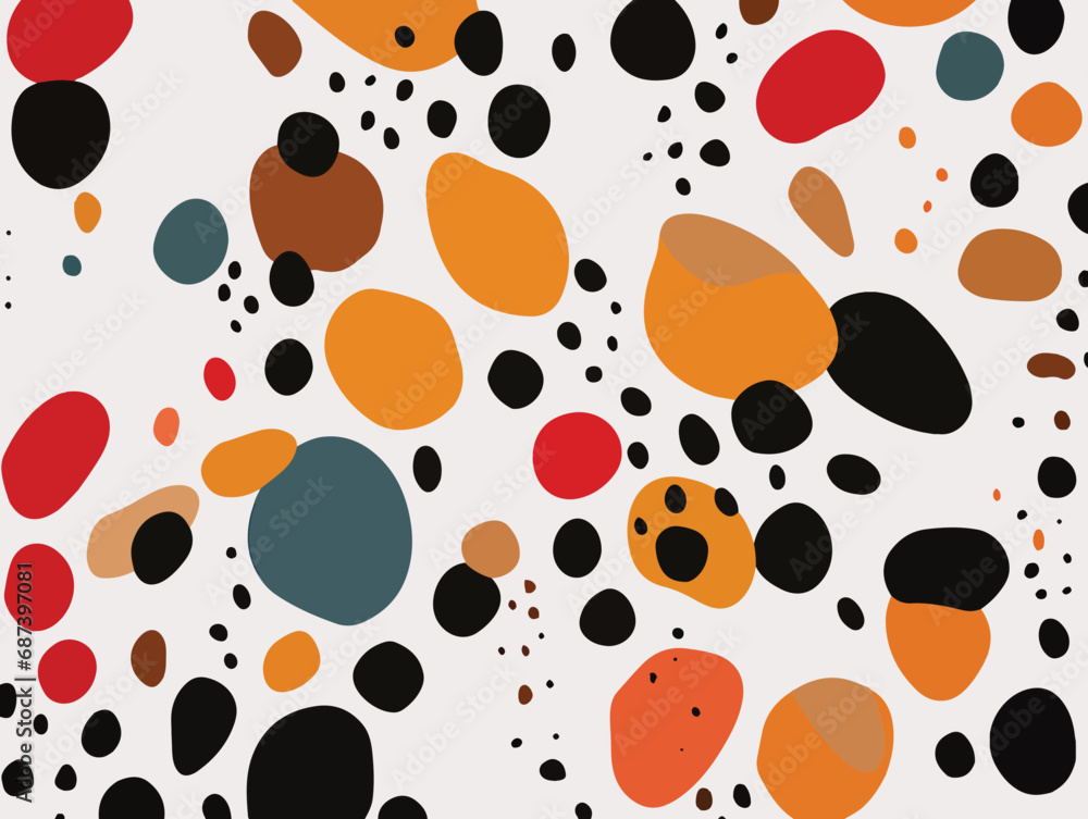 seamless pattern with dots background design seamless pattern with dots background design