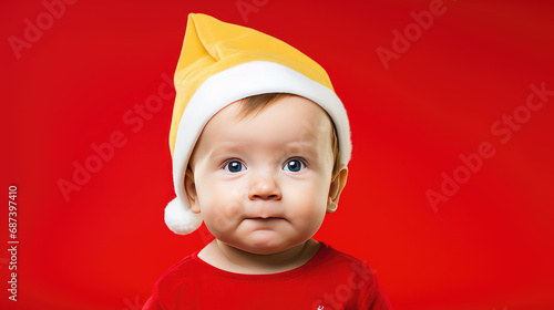 chrismas baby background poster