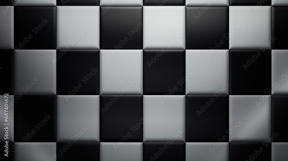 Beautiful black and white checkered background Stock Illustration ...