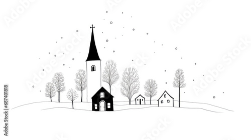Christmas Simple Sketch 