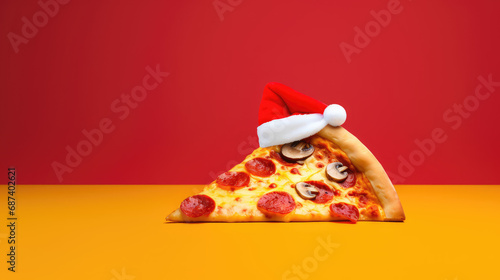 chrismas pizza background © liquid2000