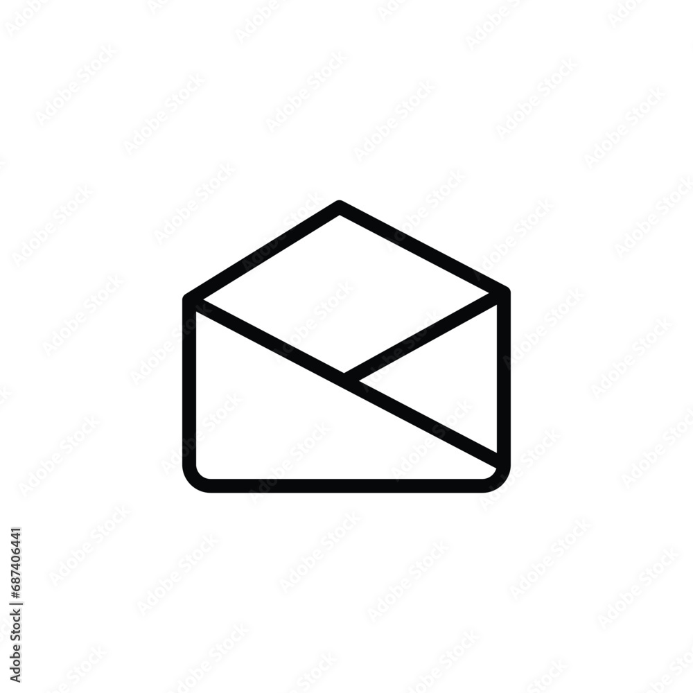 mail icon simple vector modern minimalist mail icon simple vector modern minimalist