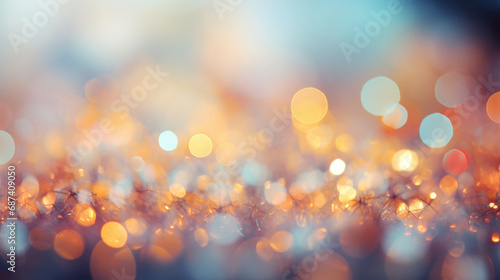 abstract sparkling bokeh colorful background
