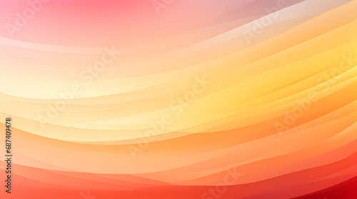 Gold red pink coral peach orange yellow lemon lime green abstract background for design