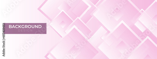 Square light pink background. Subtle abstract background. Abstract squares geometric pattern. Vector illustration.