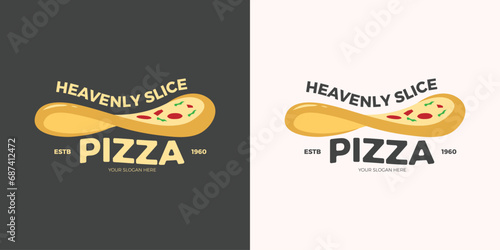 Cooking Logo and Label for Design Menu Restaurant or Cafe Vector Illustration