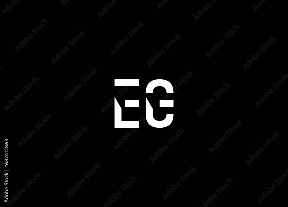 EG letter logo design and creative logo EG letter logo design and creative logo