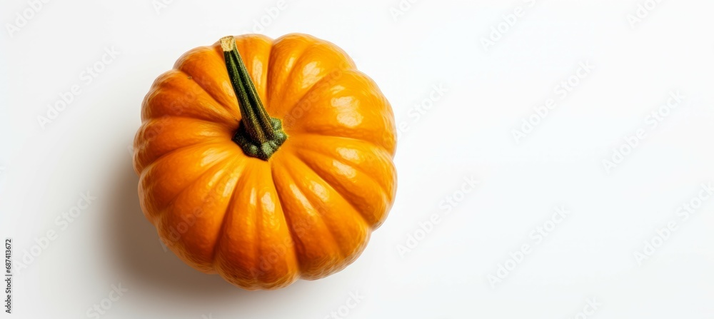 One big pumpkin. Generative AI technology. One big pumpkin. Generative AI technology.