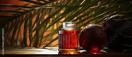 Distilled palm oil photo